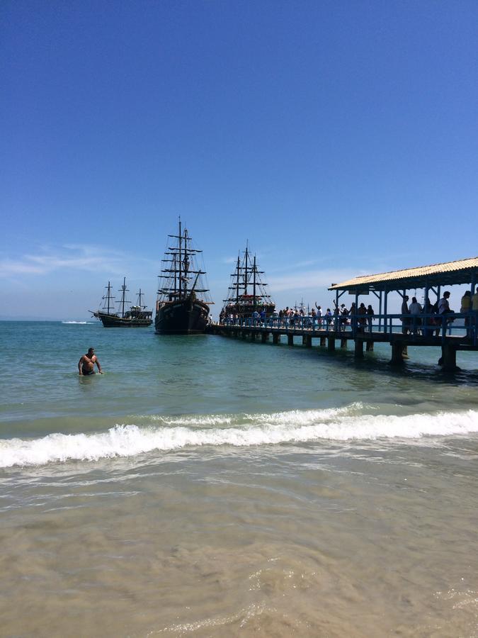 Lindo Apto, 50Metros Do Mar, Ideal Para Familias Florianópolis Buitenkant foto