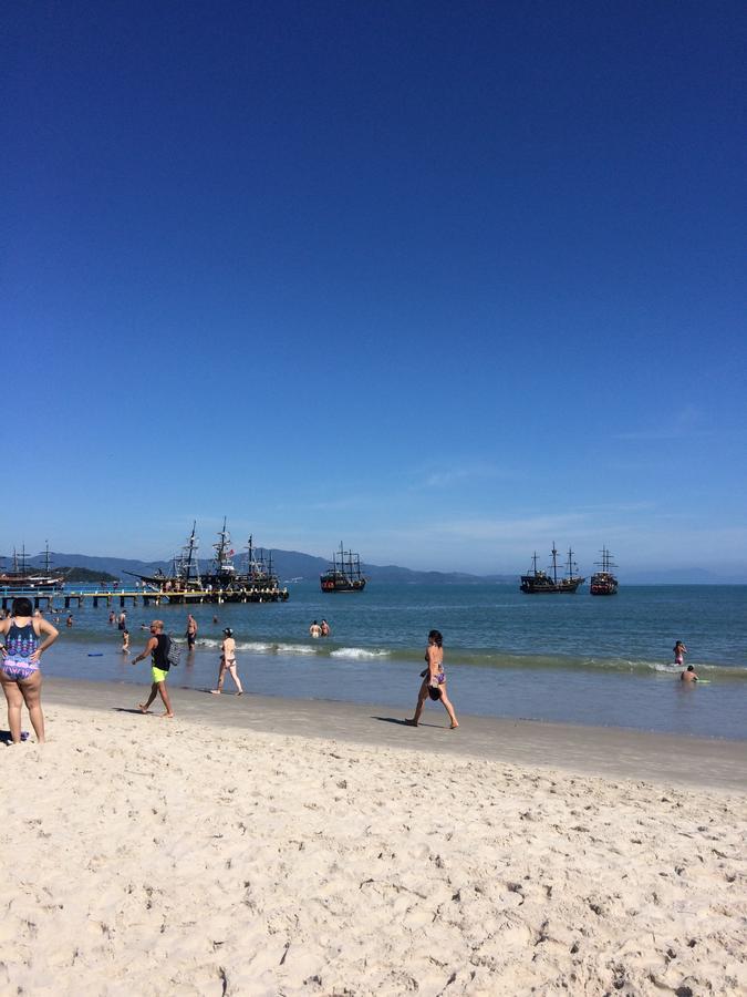 Lindo Apto, 50Metros Do Mar, Ideal Para Familias Florianópolis Buitenkant foto